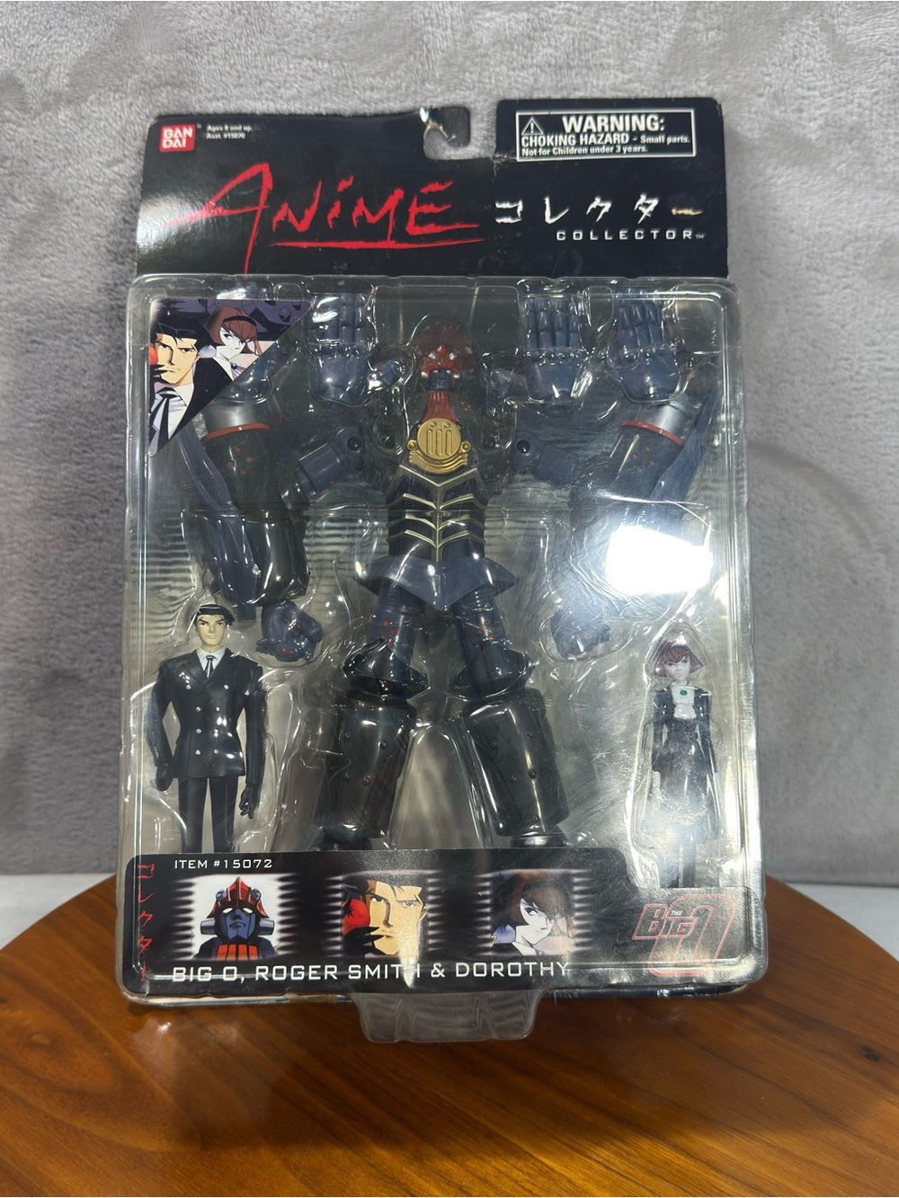 2001Bandai The Big O Model Number Big O Anime Action Figure Roger Smith Dorothy
